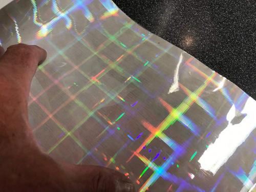 Clear Holographic Films